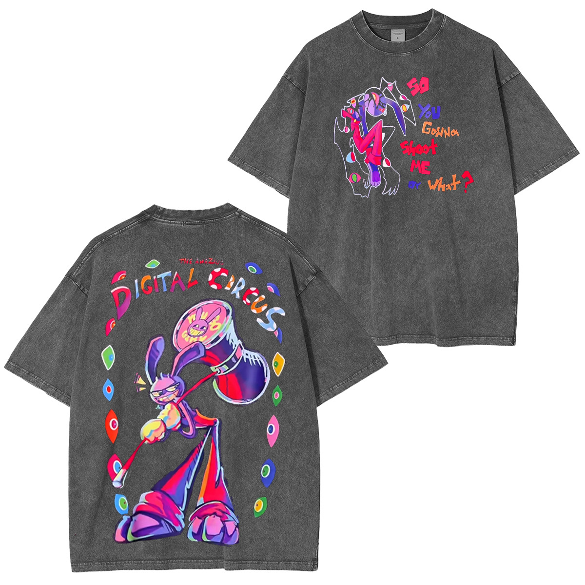 Jax The Amazing Digital Circus Oversized T-shirt/Crewneck/Hoodie