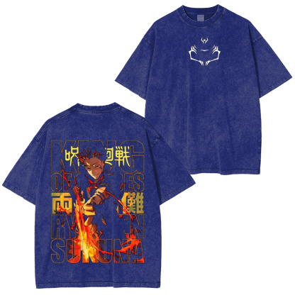 Sukuna Jujutsu Kaisen Oversized T-shirt/Crewneck/Hoodie