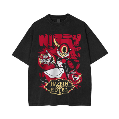 Nifty Hazbin Hotel Oversized T-shirt/Crewneck/Hoodie
