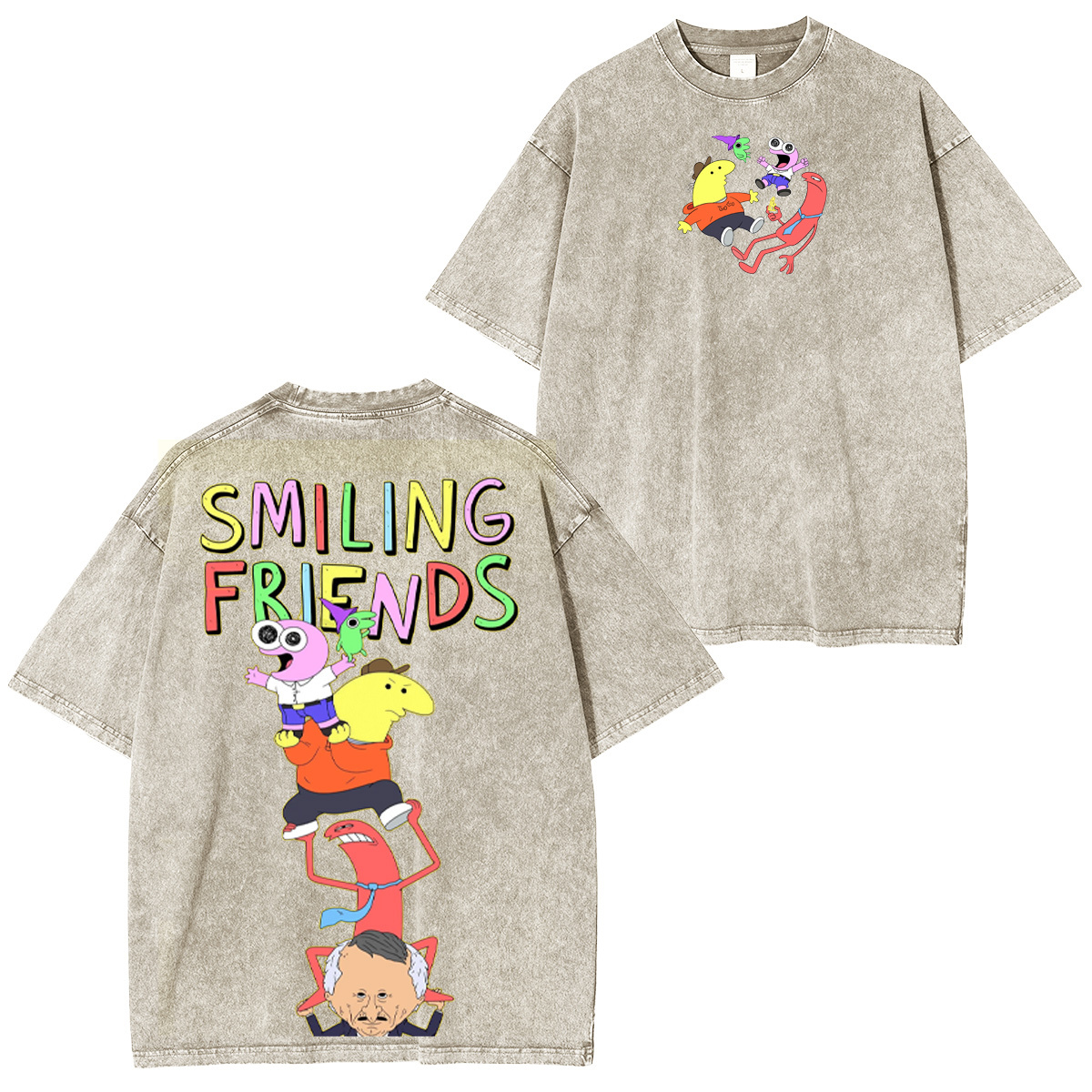 Smiling Friends Oversized T-shirt/Crewneck/Hoodie