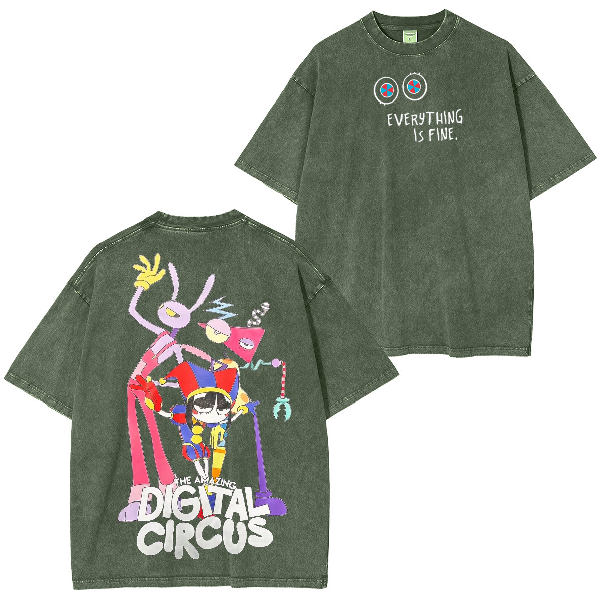The Amazing Digital Circus Oversized T-shirt/Crewneck/Hoodie