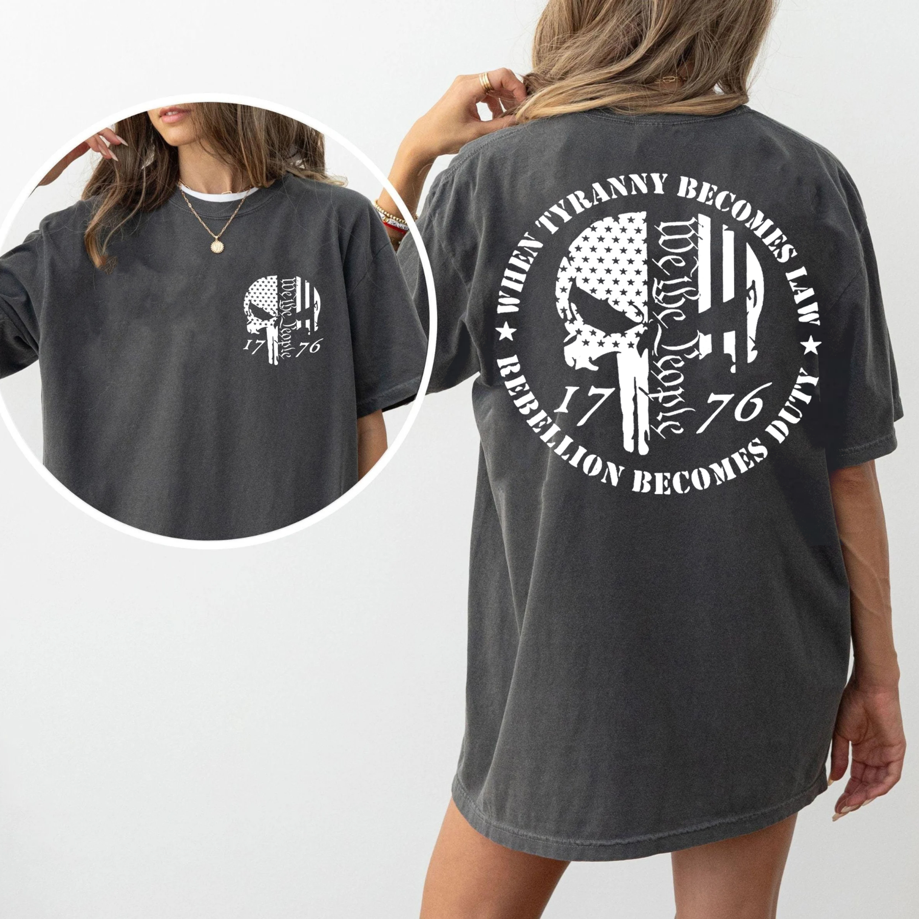 When Tyranny Becomes Law, We the People, 1776 Unisex T-shirt/Crewneck/Hoodie