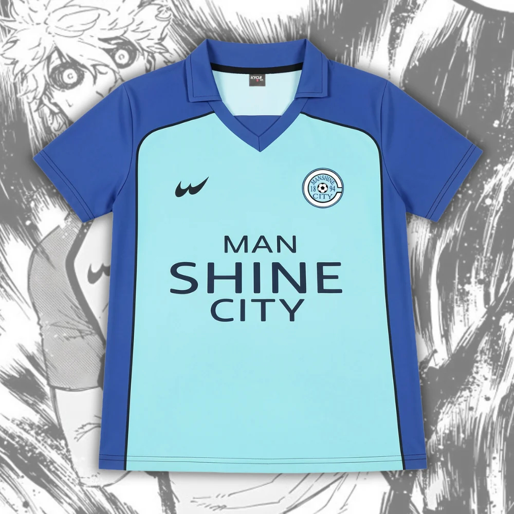 Blue Lock Jersey - Manshine City Home Kit