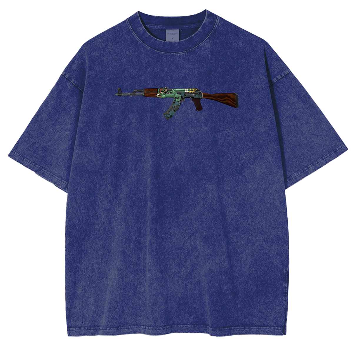 AK-47 | Fire Serpent Vintage Unisex Washed T-Shirt