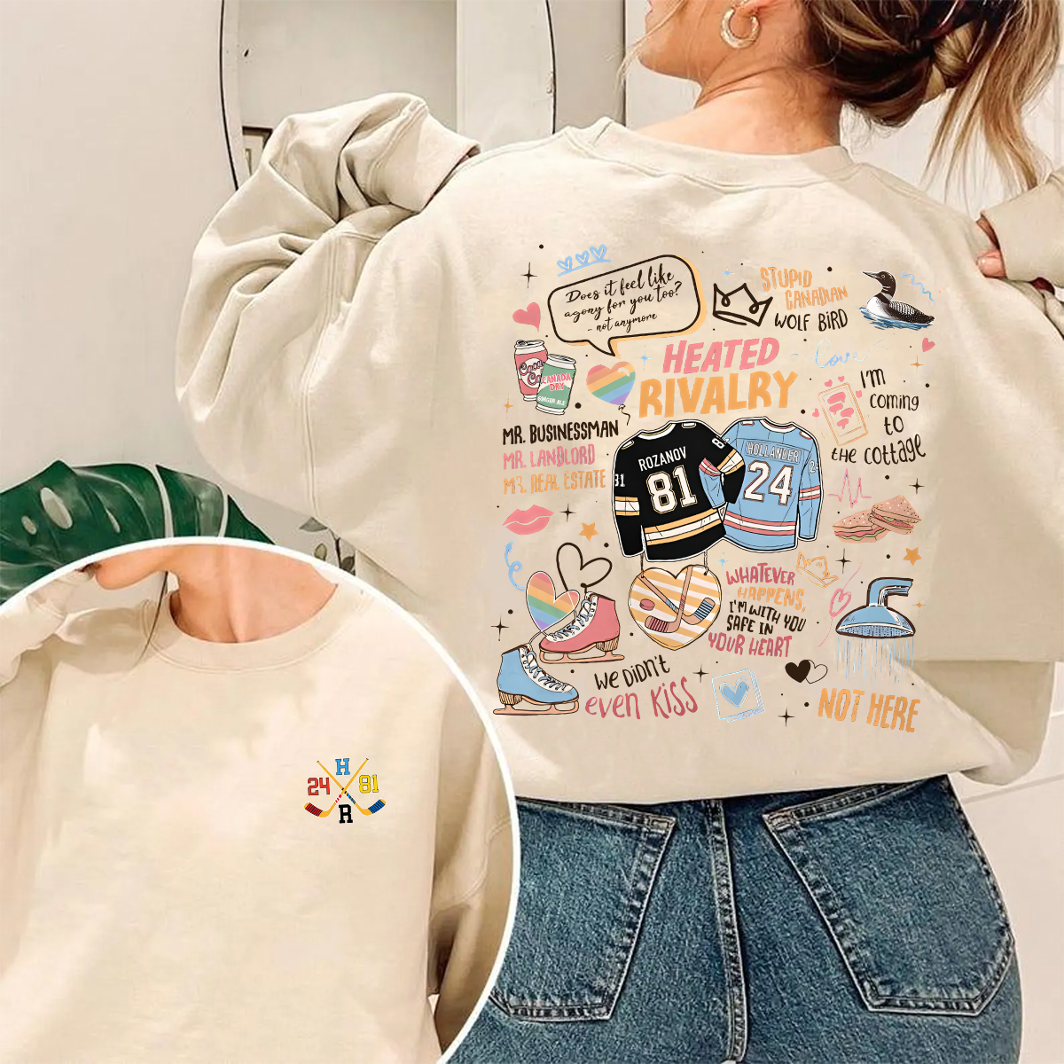 Heated Rivalry Unisex Shirts/Crewneck/Hoodie