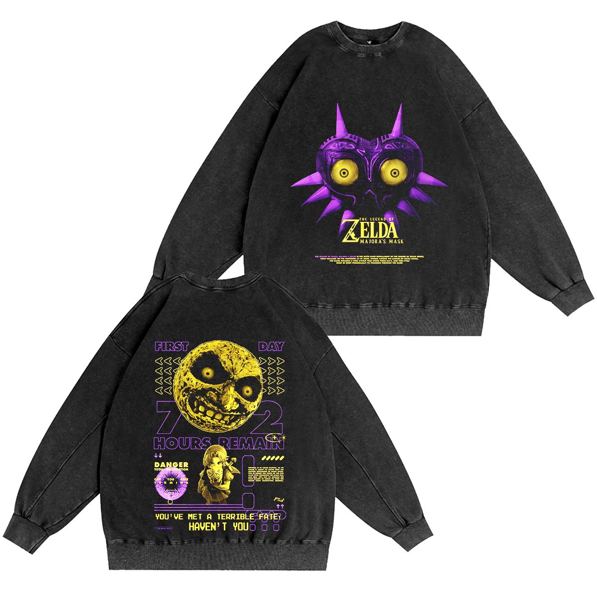 The Legend Of Zelda Washed T-shirt/Crewneck/Hoodie