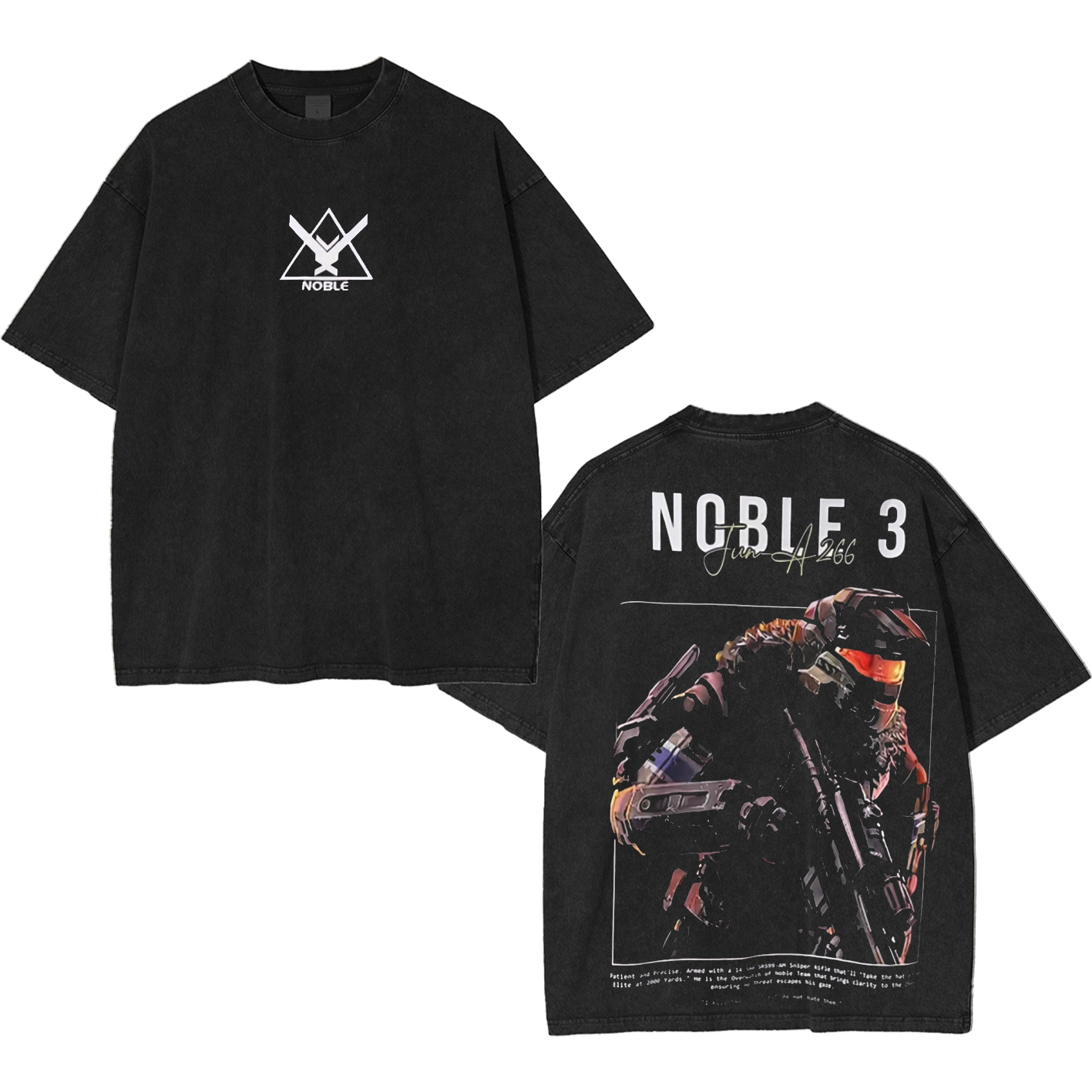 Halo Reach: Noble Team's Oversized T-shirt/Crewneck/Hoodie