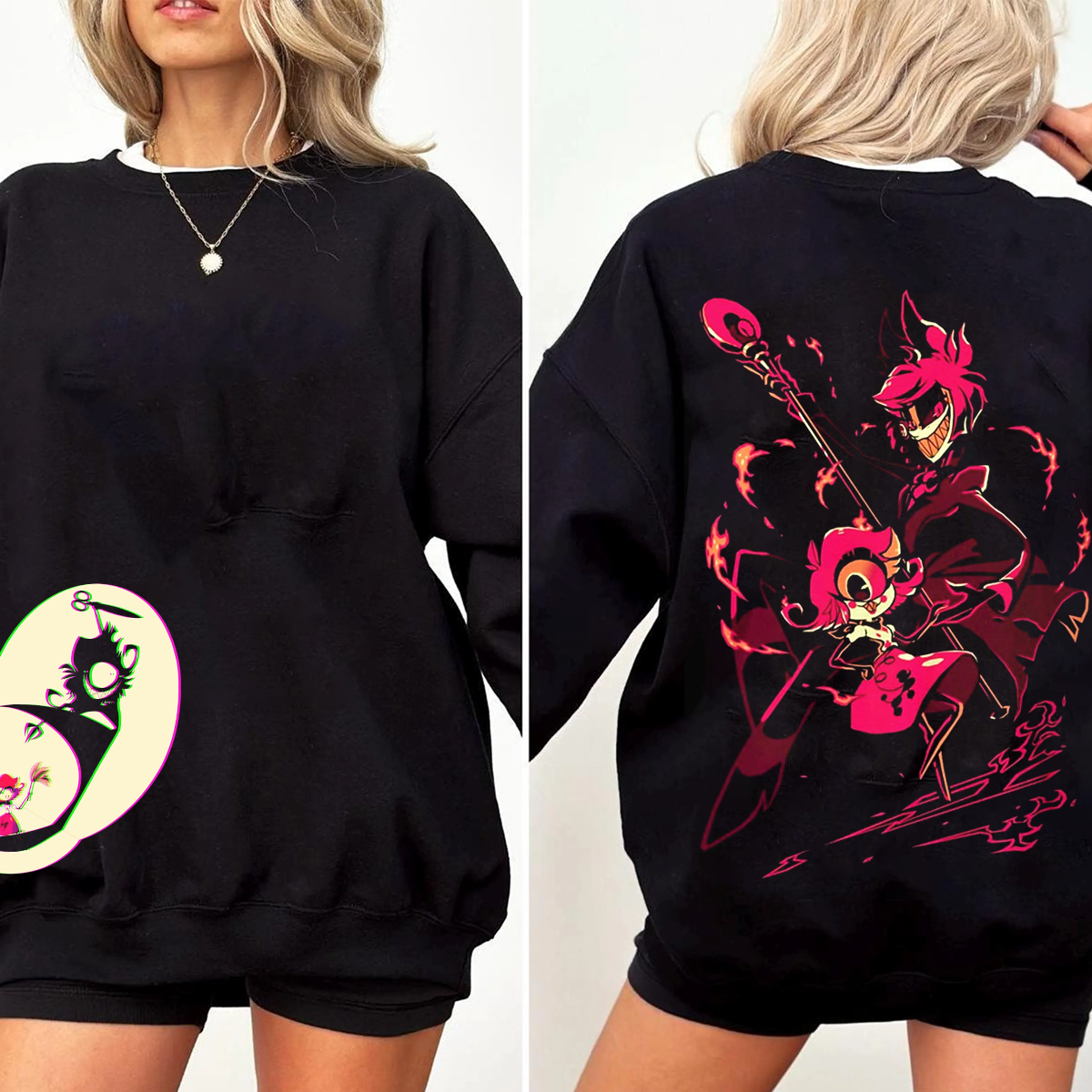 Hazbin Hotel Oversized Unisex T-shirt/Crewneck/Hoodie