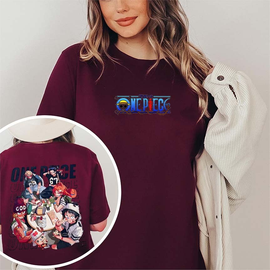 One Piece short sleeve T-shirt