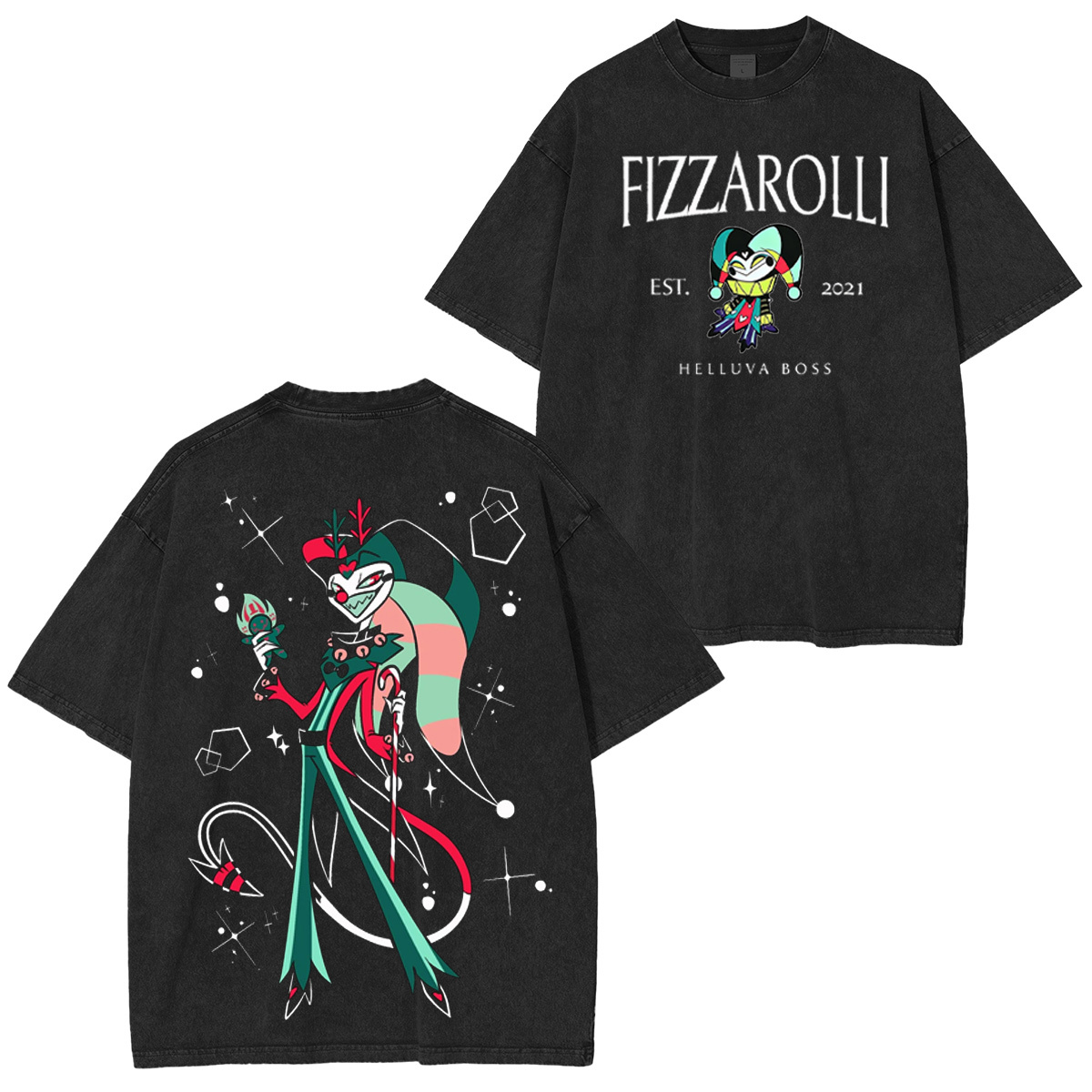 Fizzarolli Helluva Boss Oversized T-shirt/Crewneck/Hoodie