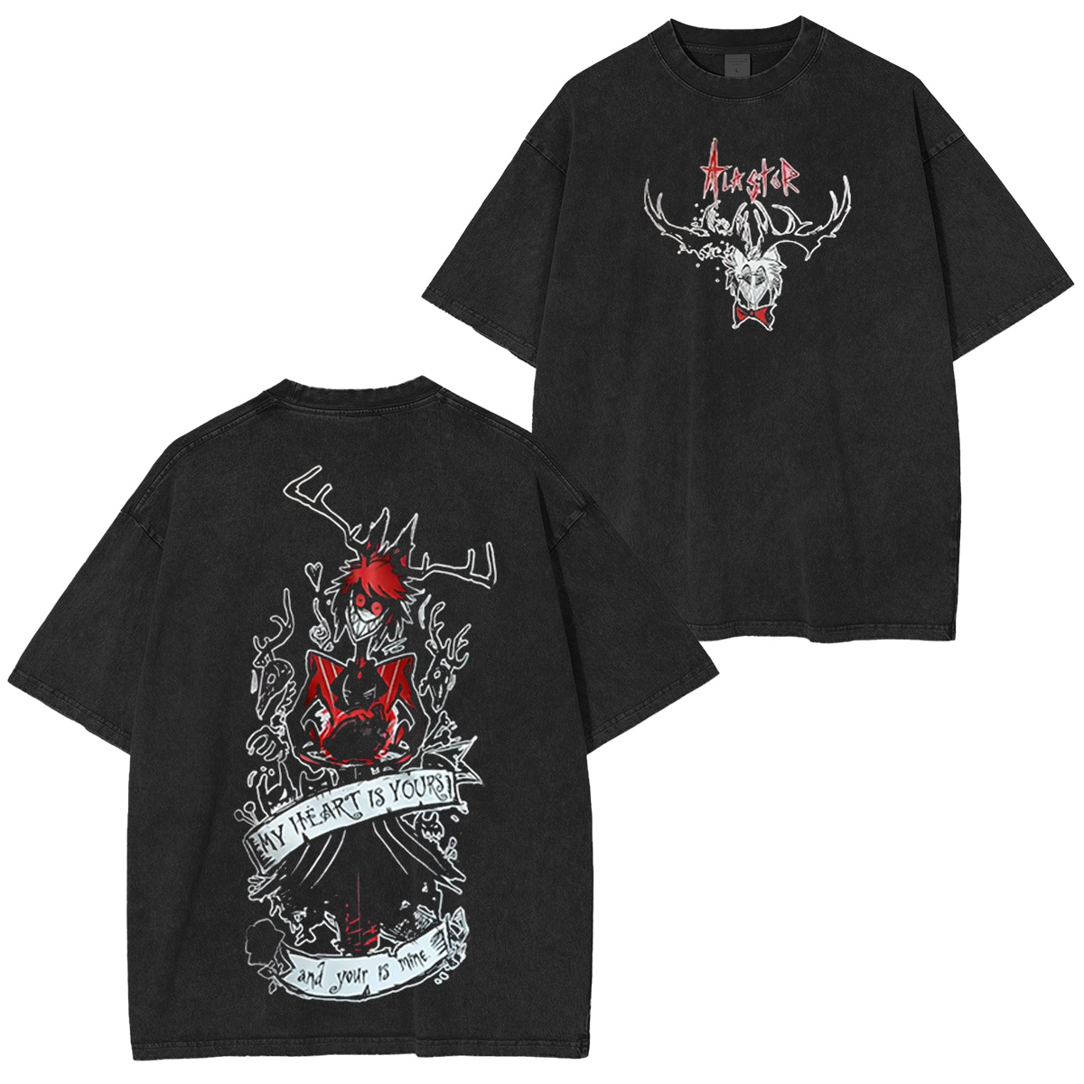 Alastor Hazbin Hotel Oversized T-shirt/Crewneck/Hoodie