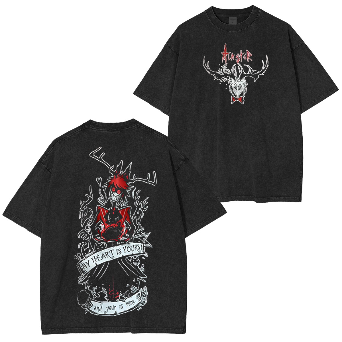 Alastor Hazbin Hotel Oversized T-shirt/Crewneck/Hoodie