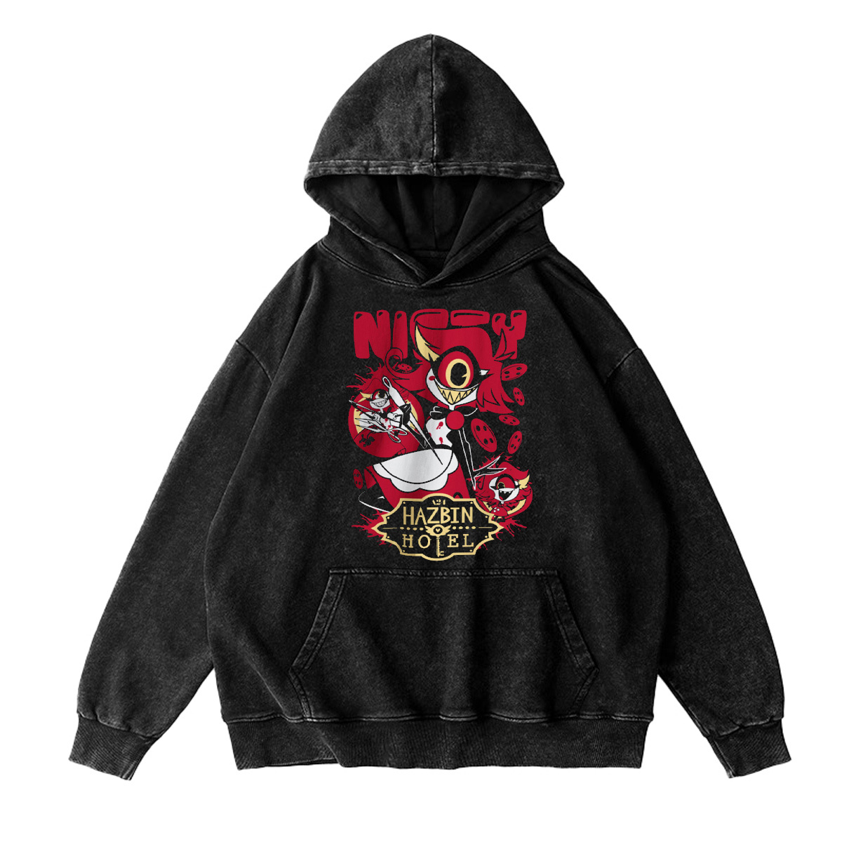Nifty Hazbin Hotel Oversized T-shirt/Crewneck/Hoodie