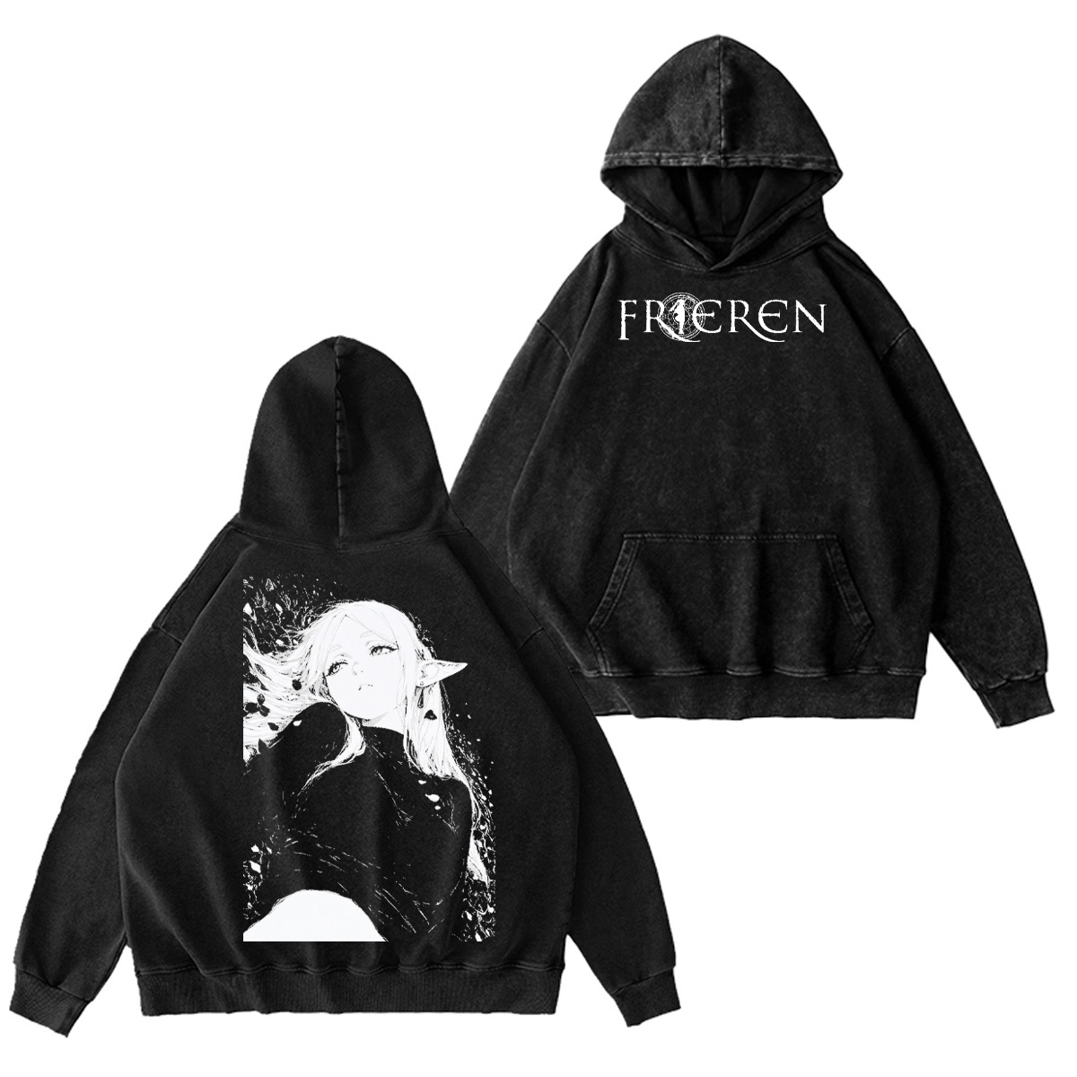 Frieren: Beyond Journey's End Washed T-shirt/Crewneck/Hoodie