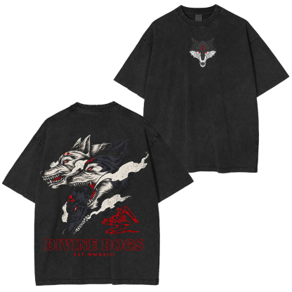 Divine Dogs Jujutsu Kaisen Oversized T-shirt/Crewneck/Hoodie