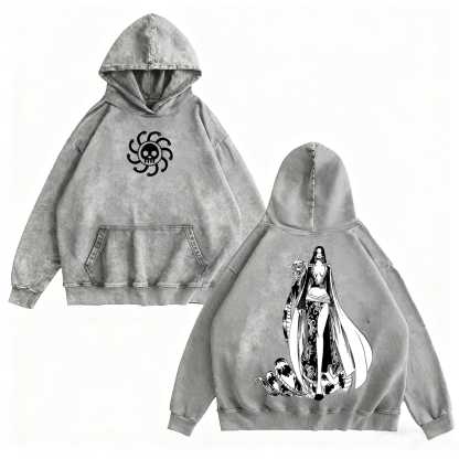 One Piece Boa Hancock Washed T-shirt/Crewneck/Hoodie