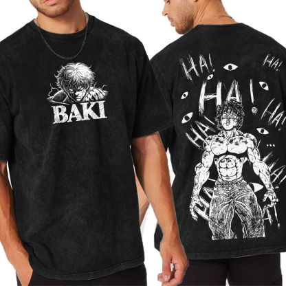 Yujiro Hanma Baki the Grappler Oversized T-shirt/Crewneck/Hoodie