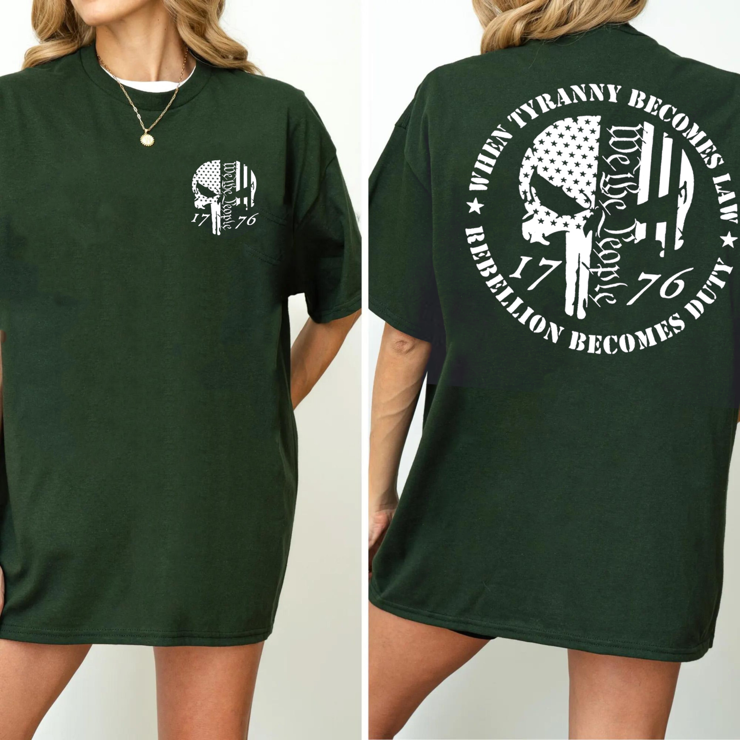 When Tyranny Becomes Law, We the People, 1776 Unisex T-shirt/Crewneck/Hoodie