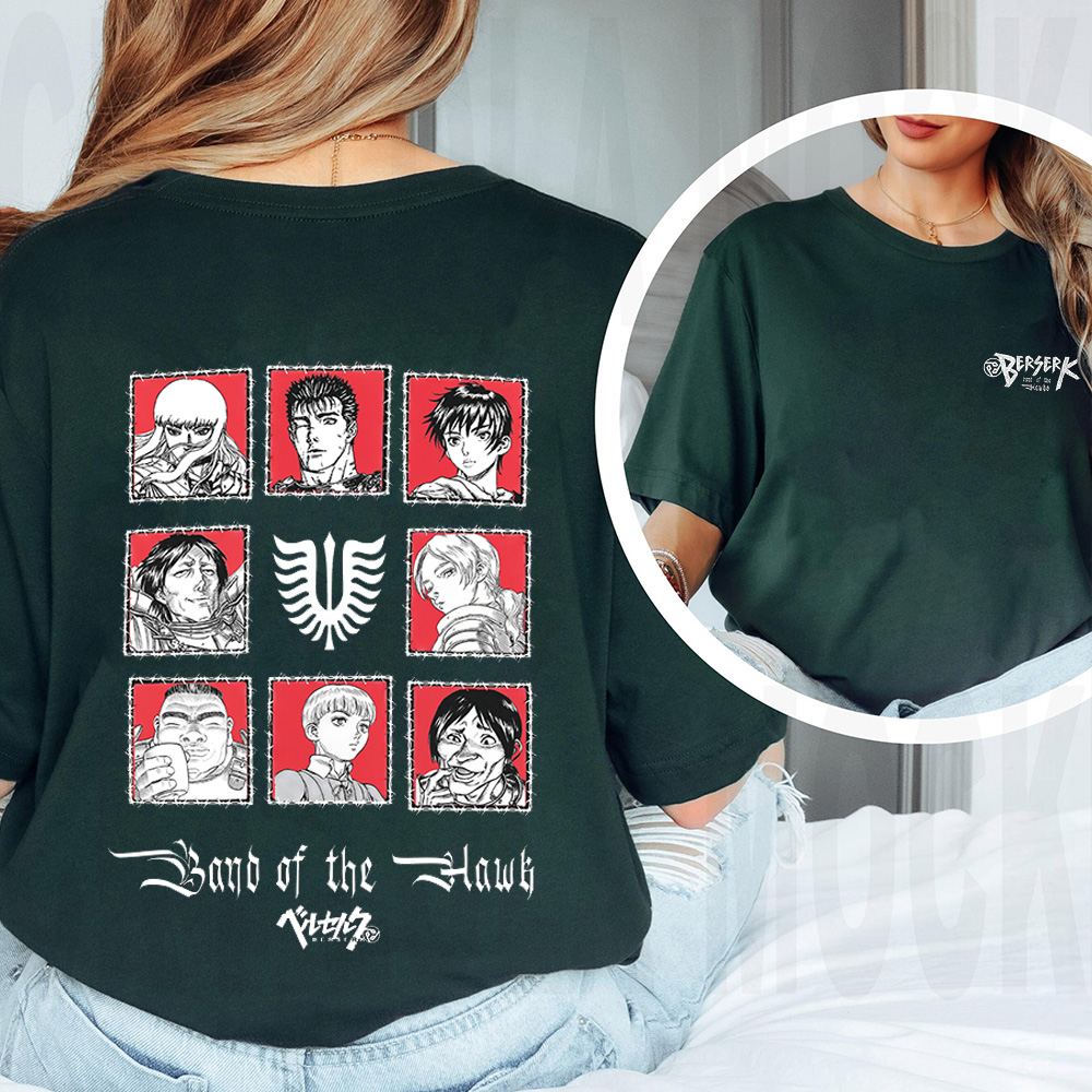 Berserk: Band of the Hawk Unisex Shirts/Crewneck/Hoodie