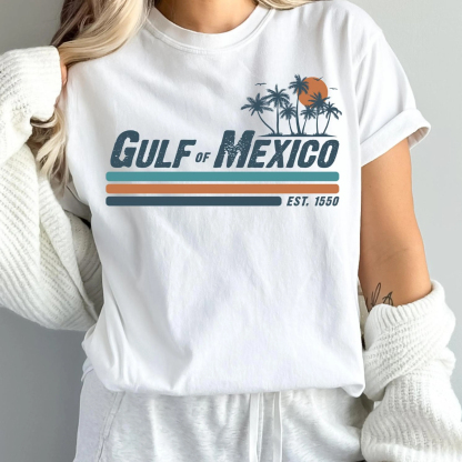 Gulf of Mexico Texas Alabama Mississippi Florida Beach Unisex T-shirt/Crewneck/Hoodie