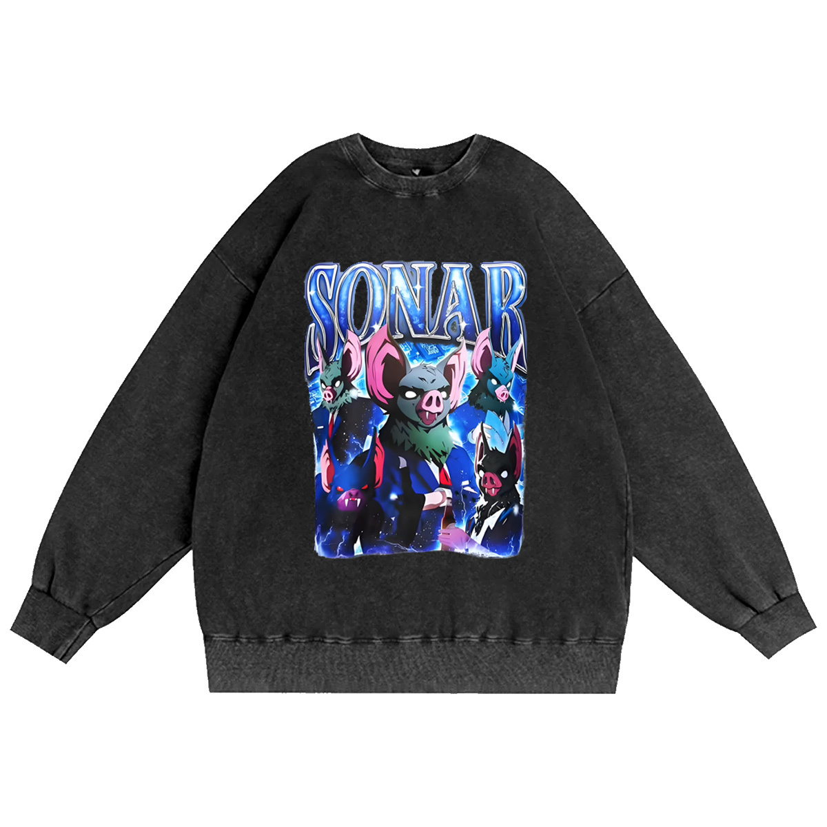 Sonar Dispatch Gaming Oversized Washed T-shirt/Crewneck/Hoodie