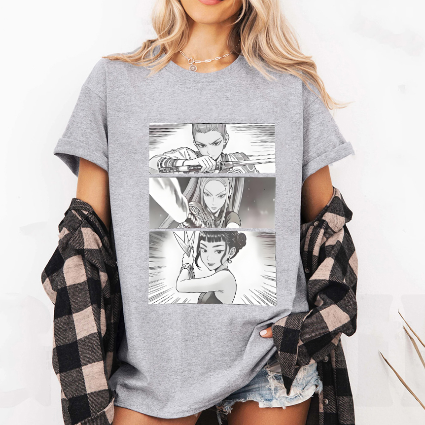 Kpop Demon Hunters Huntrix World Tour T-shirt