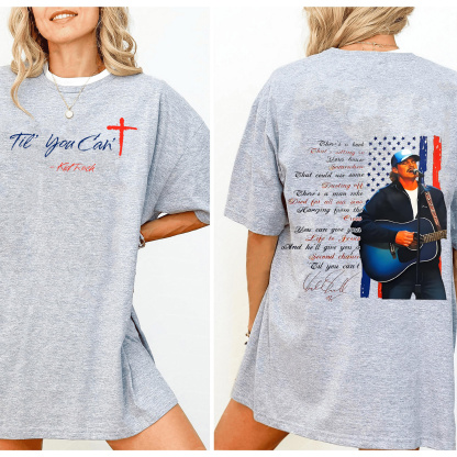 Kid Rock "Til You Can't" TPUSA Super Bowl 2026  Oversized T-shirt/Crewneck/Hoodie