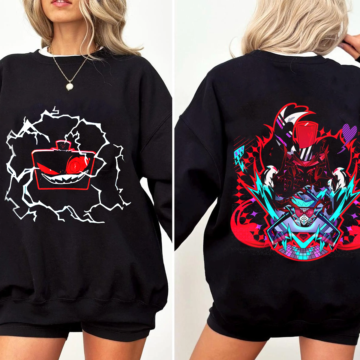 Hazbin Hotel Oversized Unisex T-shirt/Crewneck/Hoodie