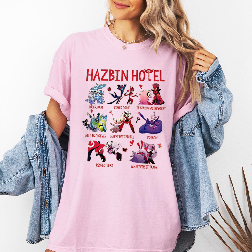 Hazbin Hotel Unisex Shirt/Crewneck/Hoodie