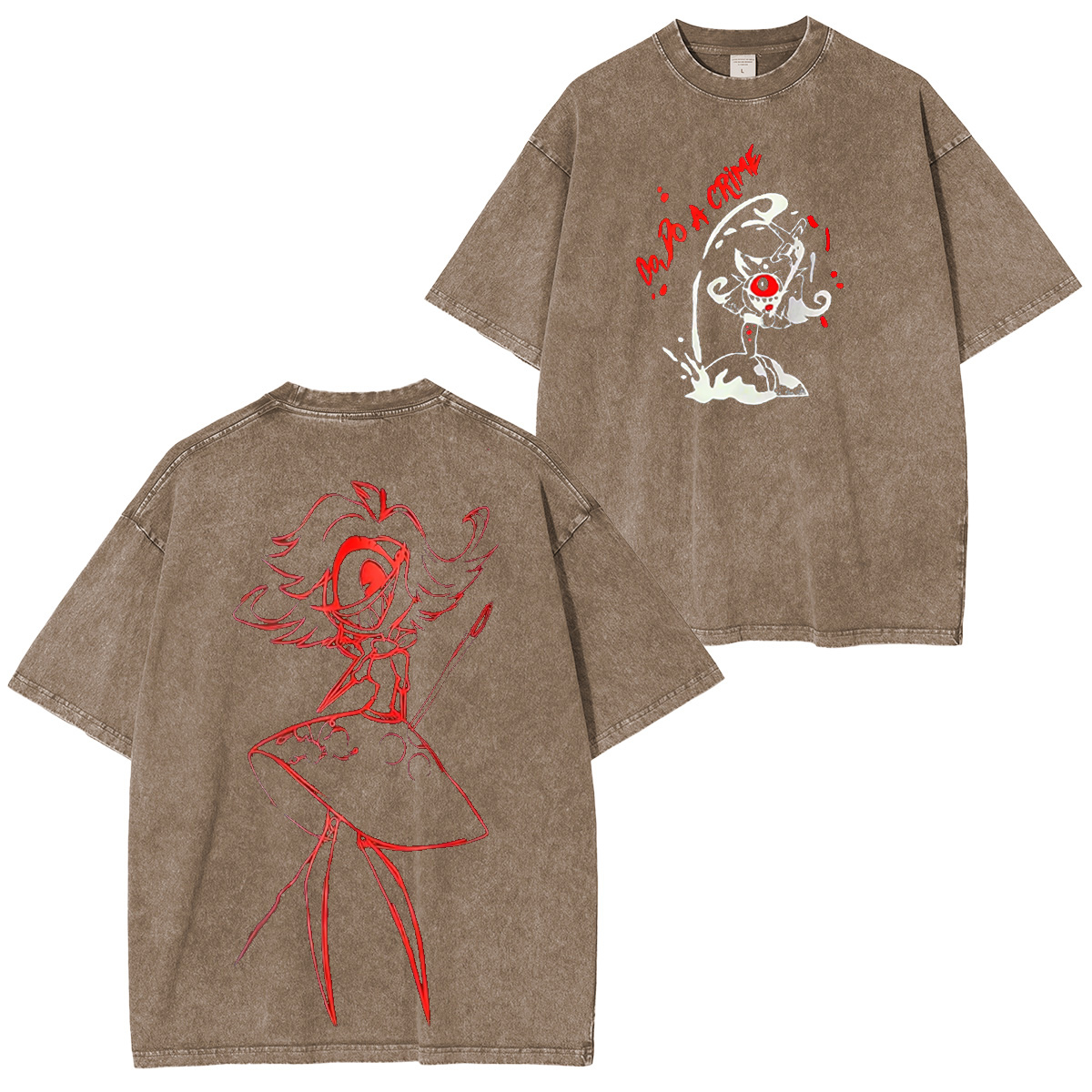 Hazbin Hotel Oversized T-shirt/Crewneck/H