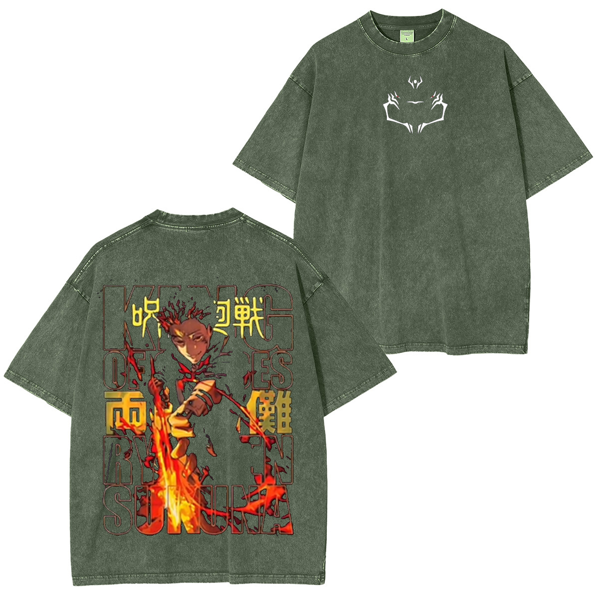 Sukuna Jujutsu Kaisen Oversized T-shirt/Crewneck/Hoodie