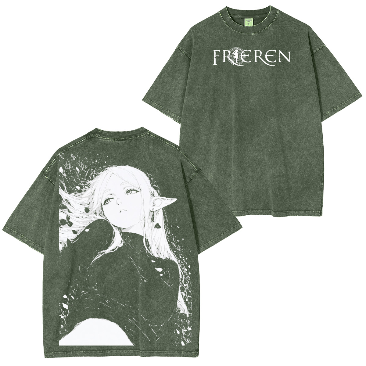 Frieren: Beyond Journey's End Washed T-shirt/Crewneck/Hoodie
