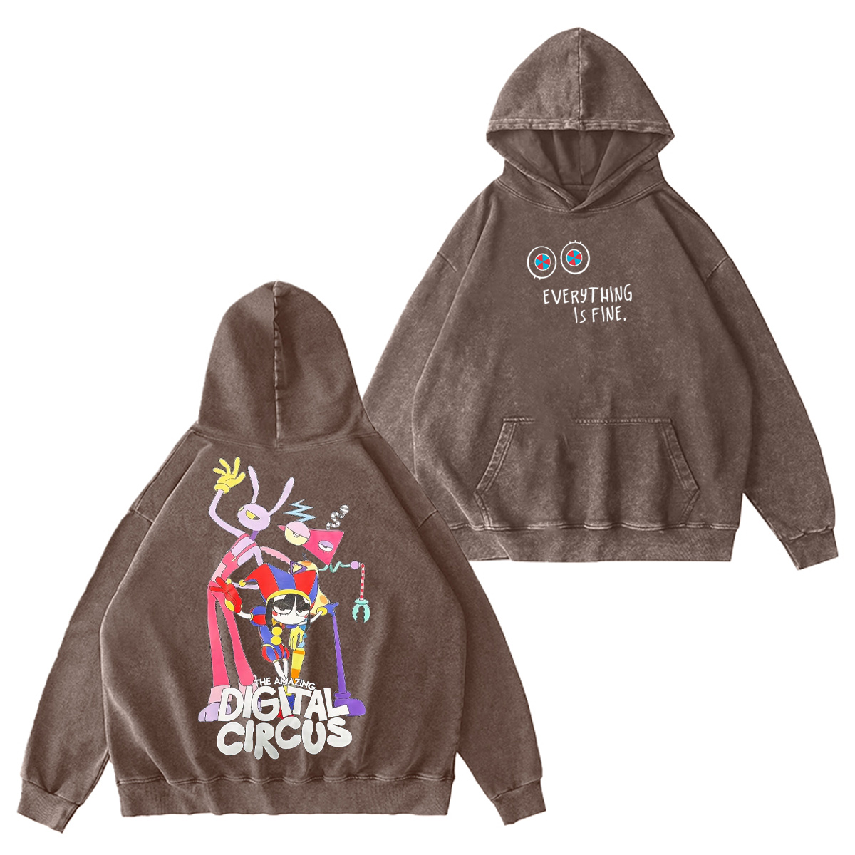 The Amazing Digital Circus Oversized T-shirt/Crewneck/Hoodie