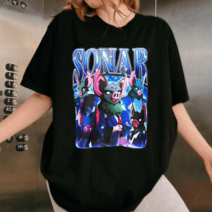 Sonar Dispatch Gaming Oversized Washed T-shirt/Crewneck/Hoodie