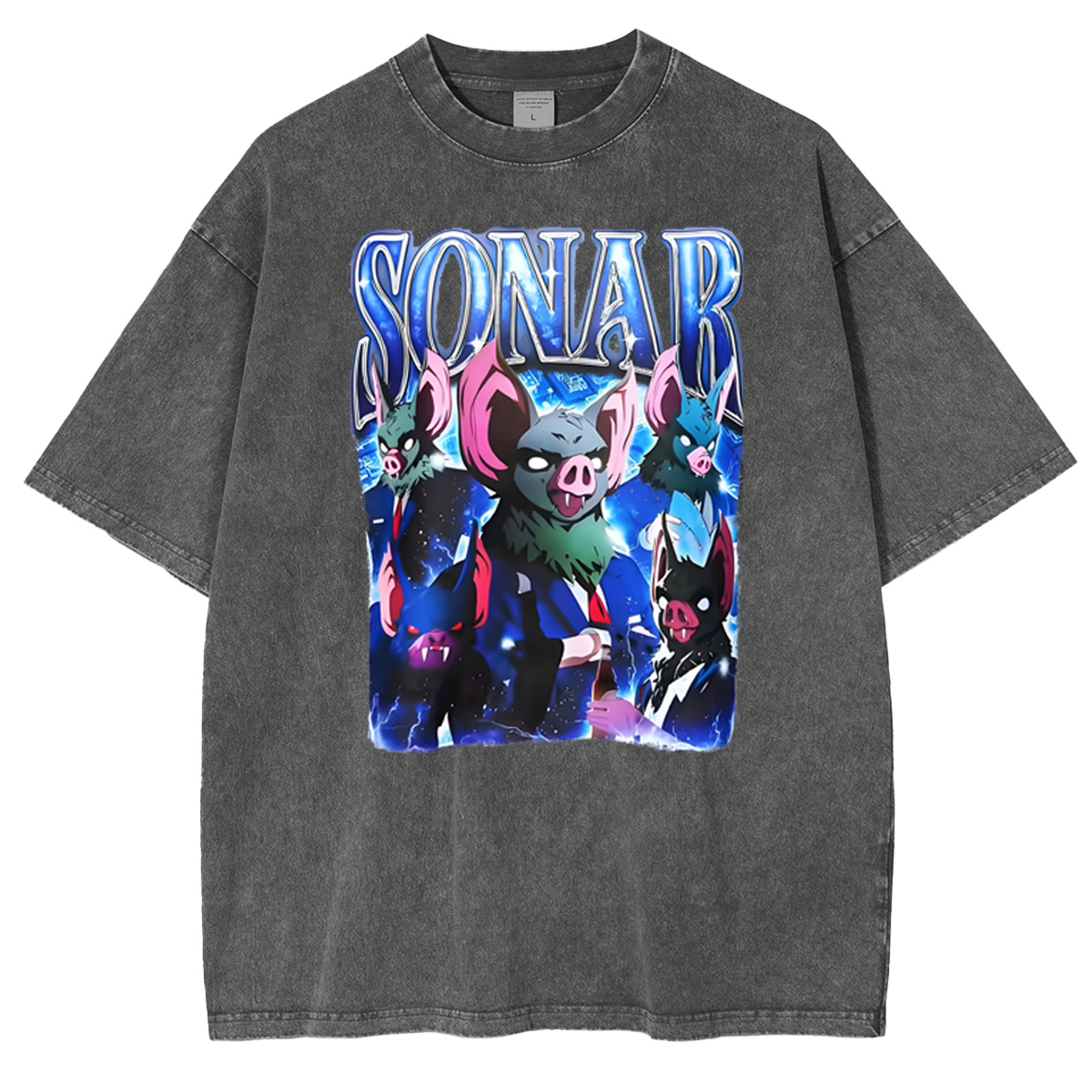 Sonar Dispatch Gaming Oversized Washed T-shirt/Crewneck/Hoodie