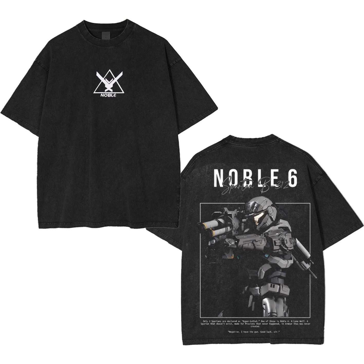 Halo Reach: Noble Team's Oversized T-shirt/Crewneck/Hoodie