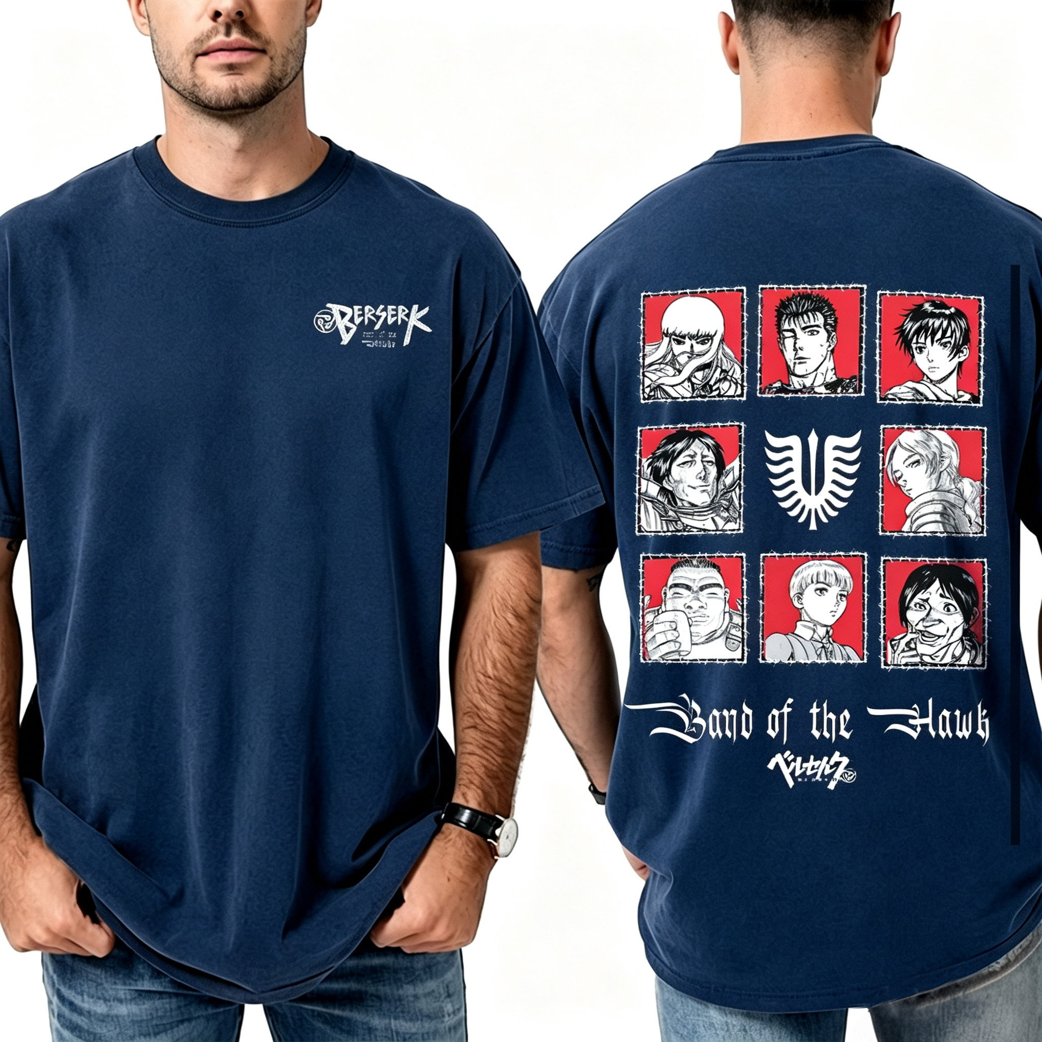 Berserk: Band of the Hawk Unisex Shirts/Crewneck/Hoodie