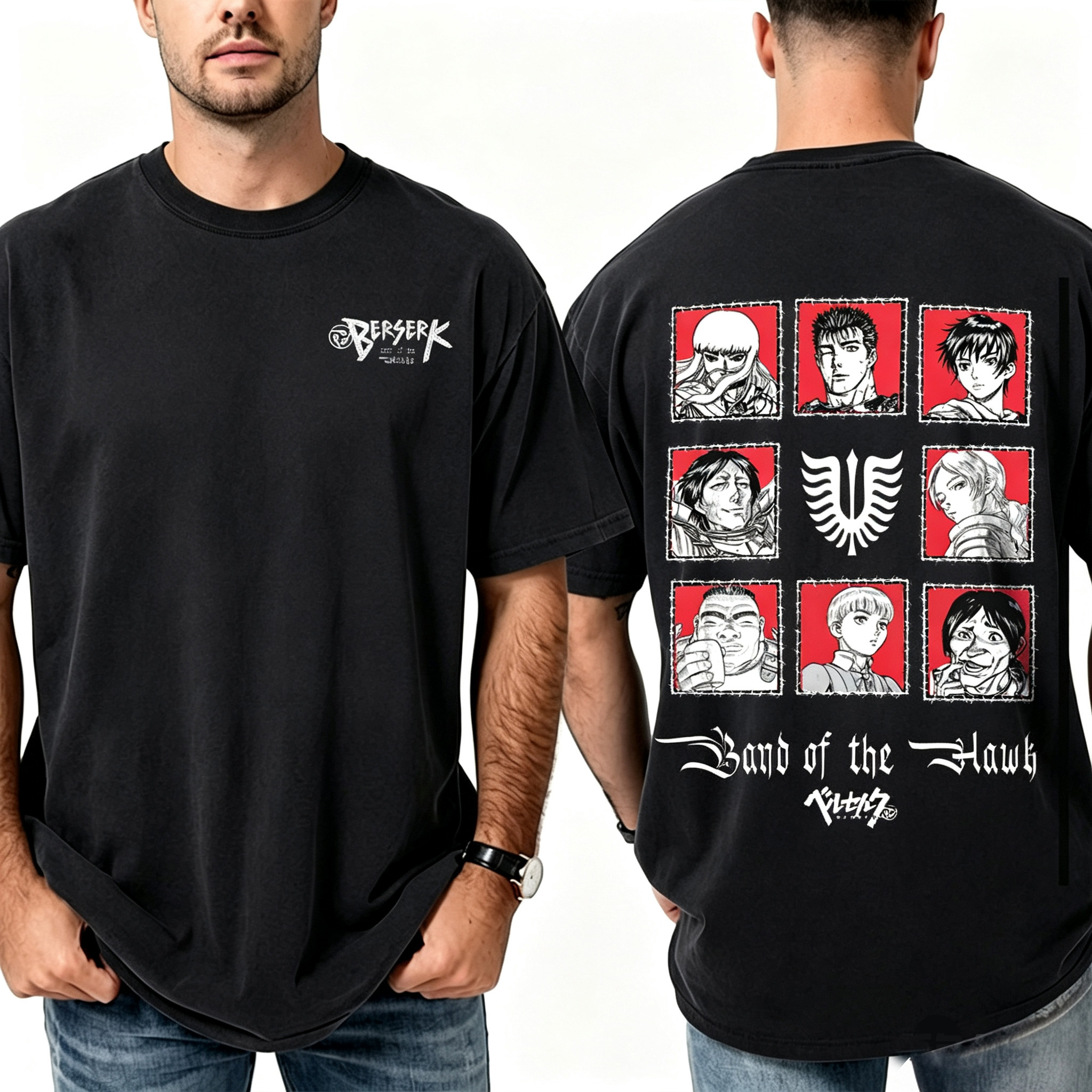Berserk: Band of the Hawk Unisex Shirts/Crewneck/Hoodie