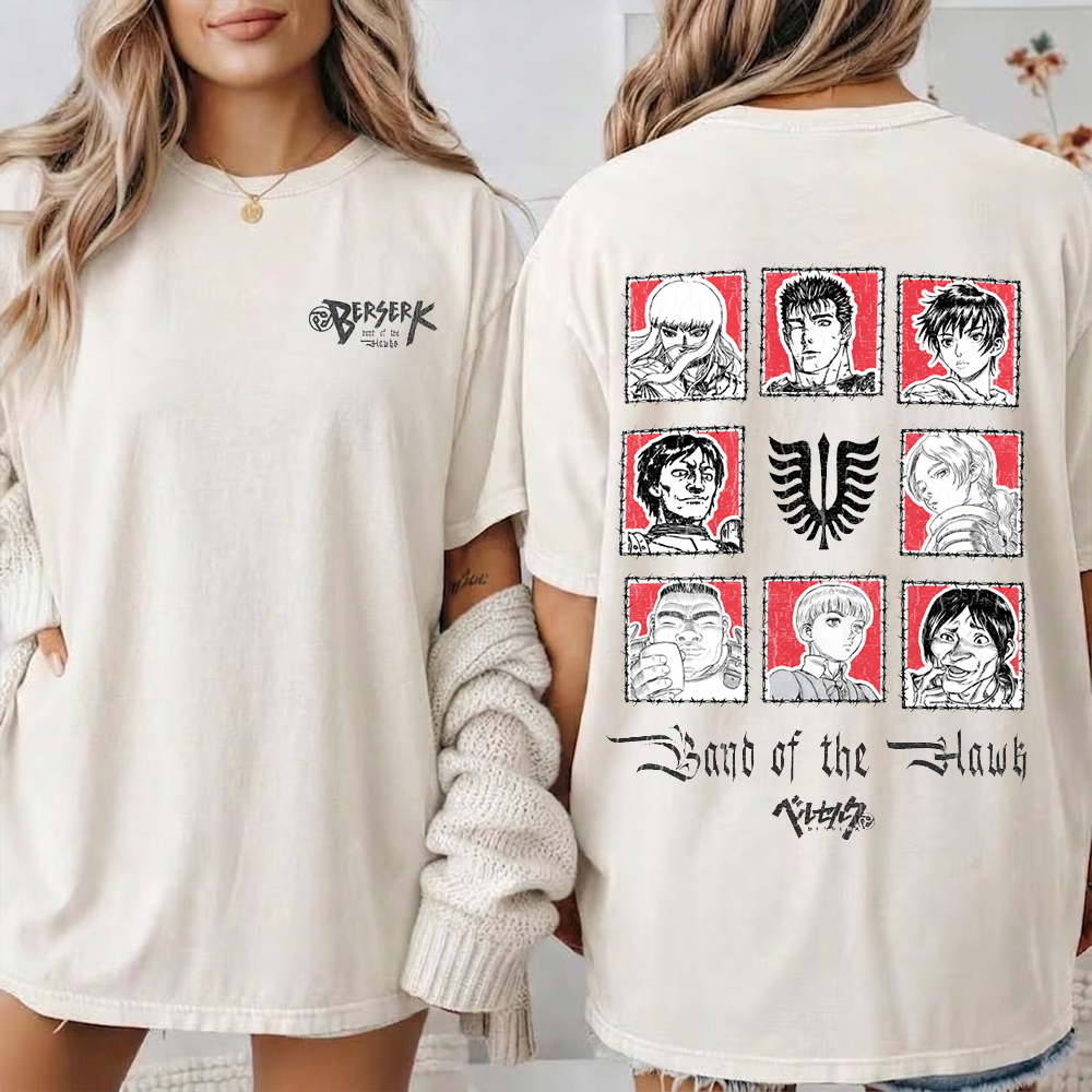 Berserk: Band of the Hawk Unisex Shirts/Crewneck/Hoodie