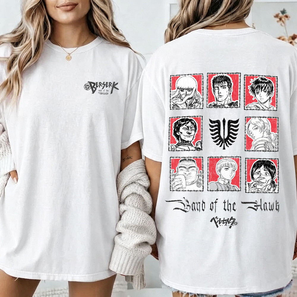 Berserk: Band of the Hawk Unisex Shirts/Crewneck/Hoodie