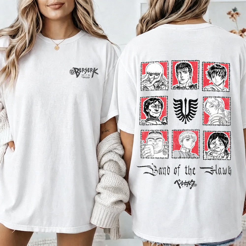 Berserk: Band of the Hawk Unisex Shirts/Crewneck/Hoodie