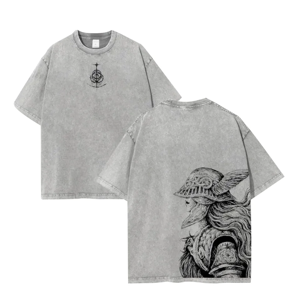 Elden Ring Printed Unisex Washed T-Shirt