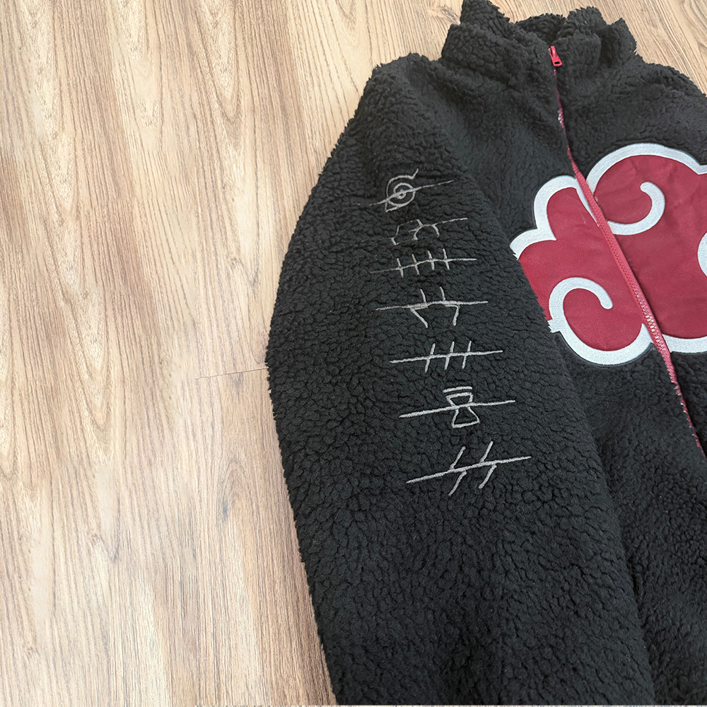 Naruto Akatsuki Fleece Jacket