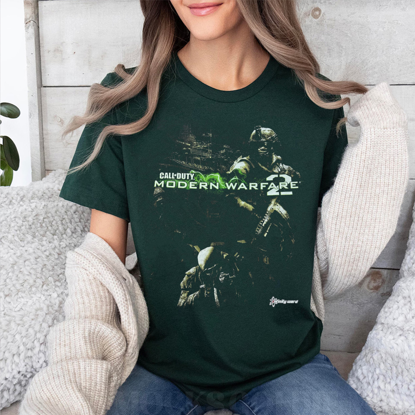 Call of Duty: Modern Warfare II Game Oversized T-shirt/Crewneck/Hoodie