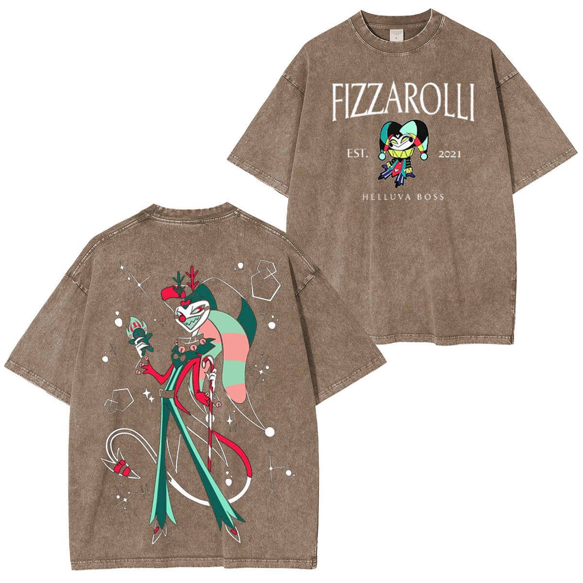 Fizzarolli Helluva Boss Oversized T-shirt/Crewneck/Hoodie