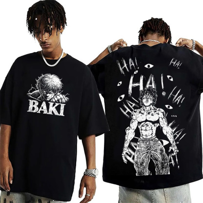 Yujiro Hanma Baki the Grappler Oversized T-shirt/Crewneck/Hoodie