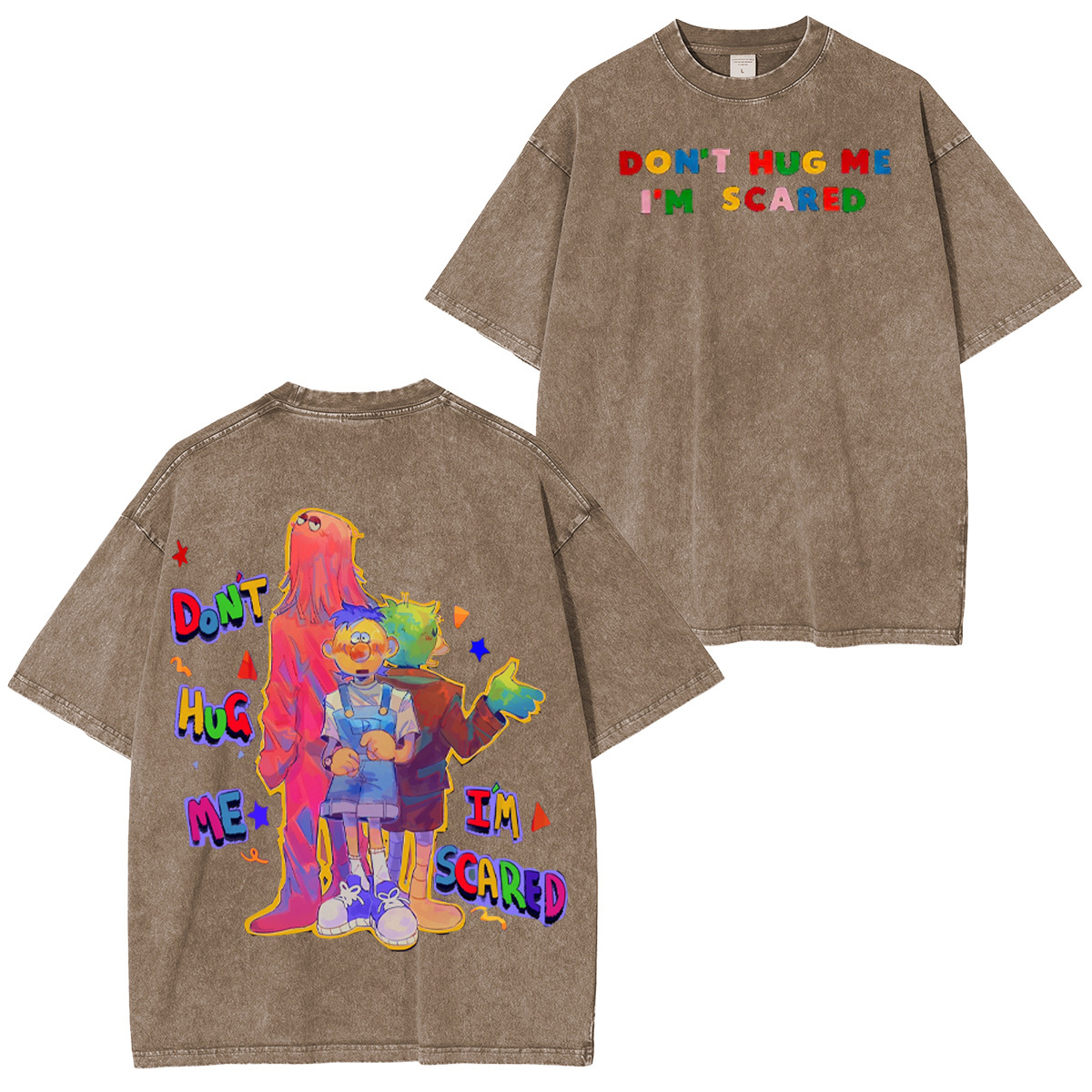 Don't Hug Me I'm Scared,DHMIS Washed T-shirt/Crewneck/Hoodie