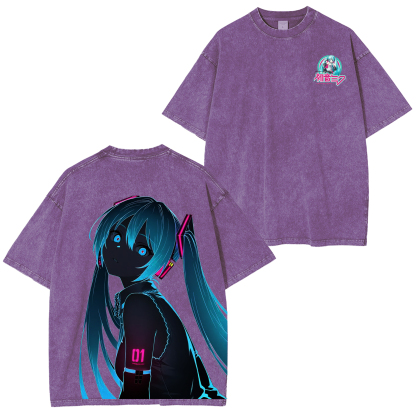 Hatsune Miku Vintage Style Oversize T-Shirt