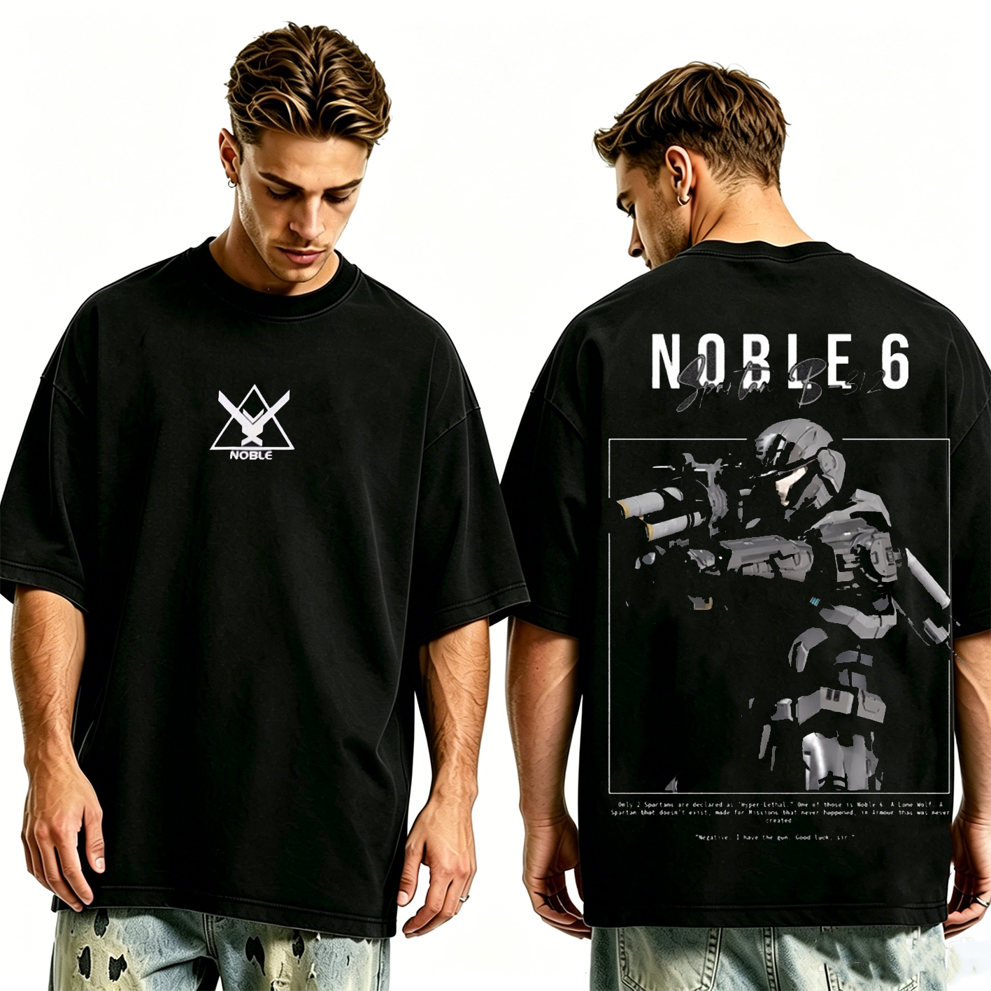 Halo Reach: Noble Team's Oversized T-shirt/Crewneck/Hoodie