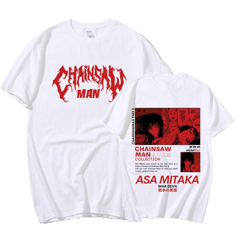 Anime Chainsaw Man Asa Mitaka T-Shirt